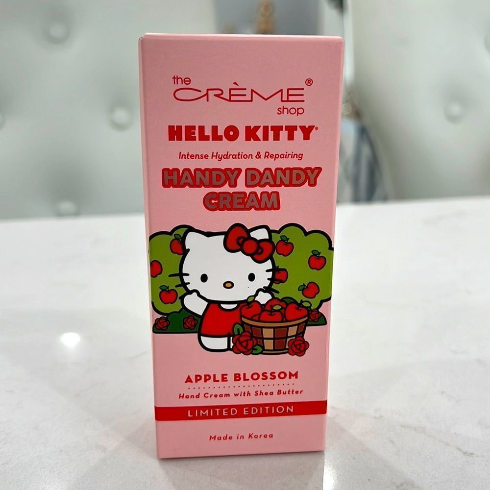 LIMITED EDITION CRÉME SHOP X SANRIO Hello Kitty Apple Blossom Handy Dandy Cream